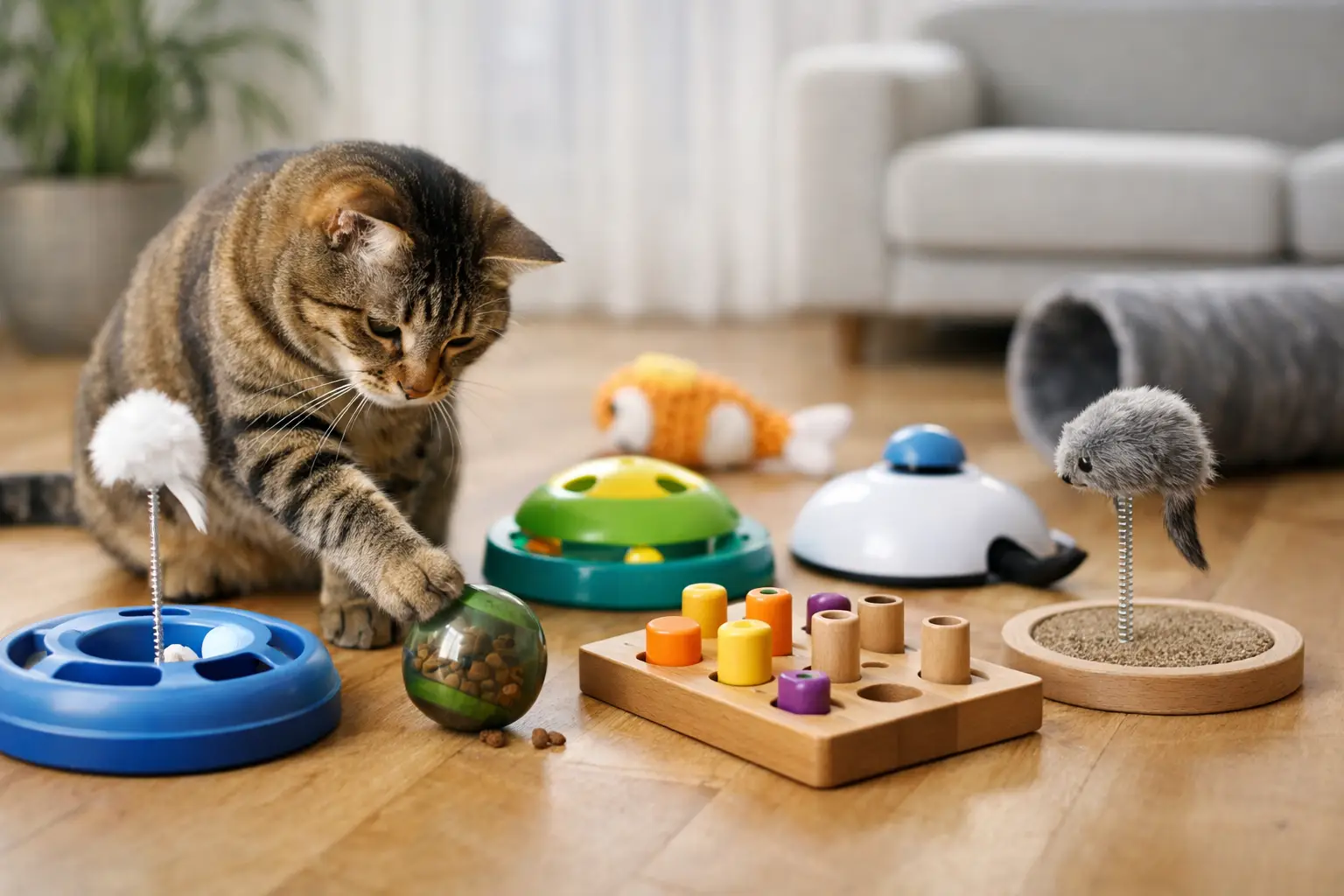 Os Melhores Brinquedos para Gatos